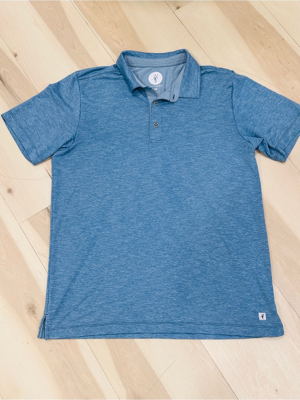Toes on the nose Men’s Lido Performance Polo Shirt Lido Ocean UPF 50+ Casual - Picture 4 of 10